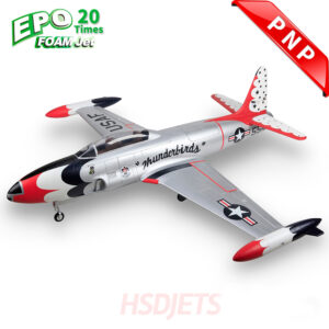 HSDJETS T-33 Foam Turbine Thunderbirds Colour PNP