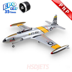 HSDJETS T-33 Yellow ribbon Colour S-EDF 120mm PNP 12S