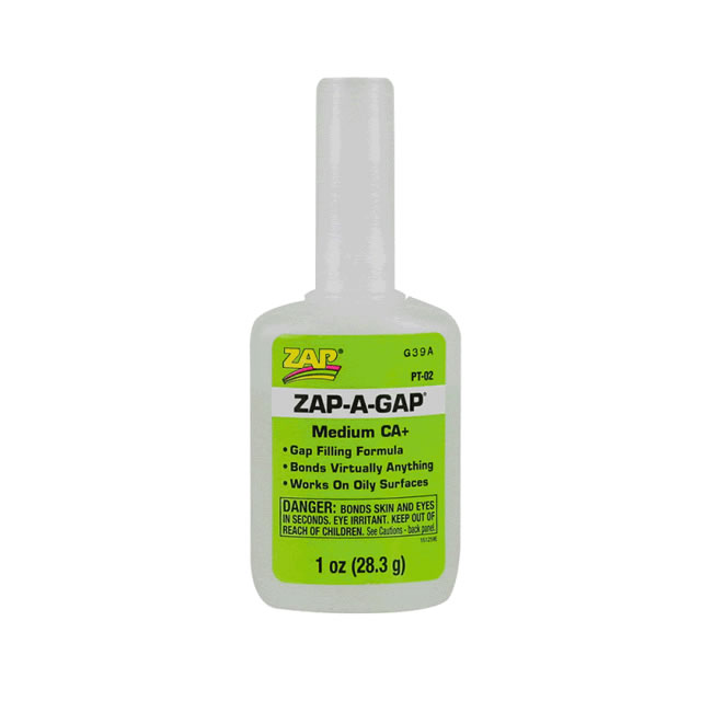 ZAP PT02 Zap-A-Gap Medium CA+ 1oz (medium)