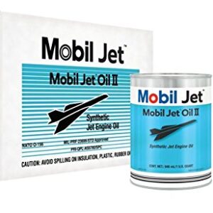 Mobil Jet Oil 2 Turbine Oil Tin, 946mL  1 Quart