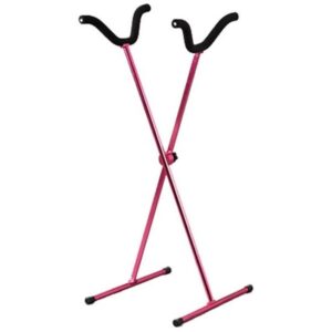 FMS Airplane Stand V2 Red with Padded Foam Supports - FMSA007R