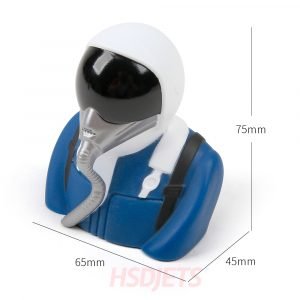 HSDJETS Pilot White-Blue