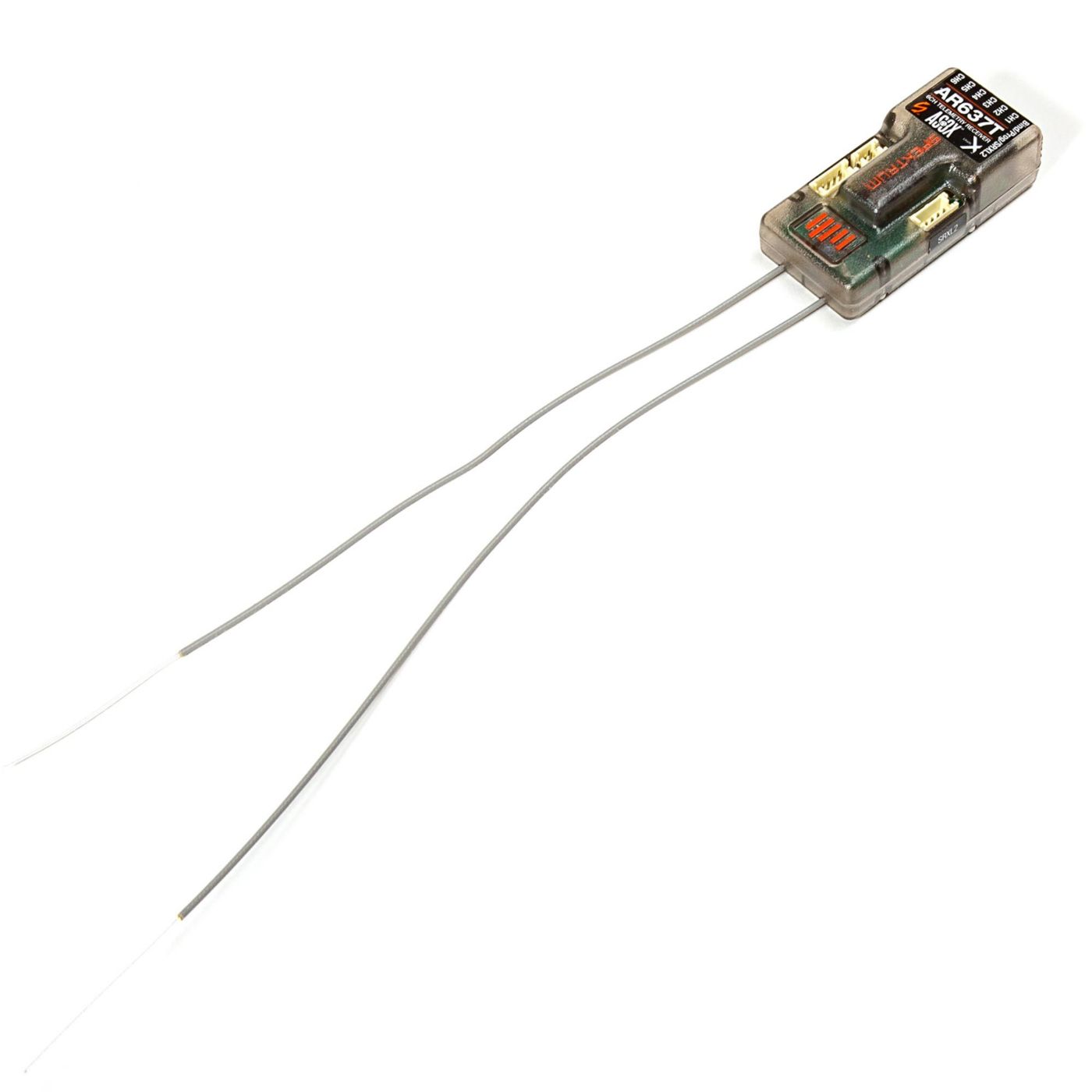 Spektrum AR637T 6-Channel Air AS3X Telemetry Receiver - Image 2