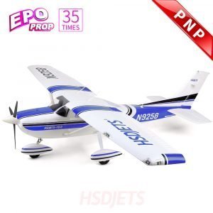 HSDJETS 2m Cessna-182 Blue (PNP 6S)